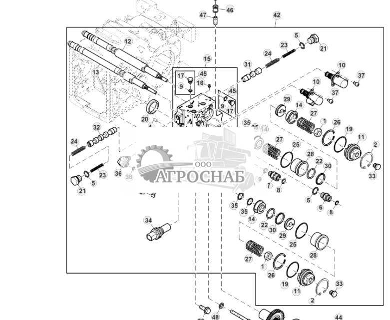 Шестерни и валы дифференциала, 20 kmh - ST829882 219.jpg